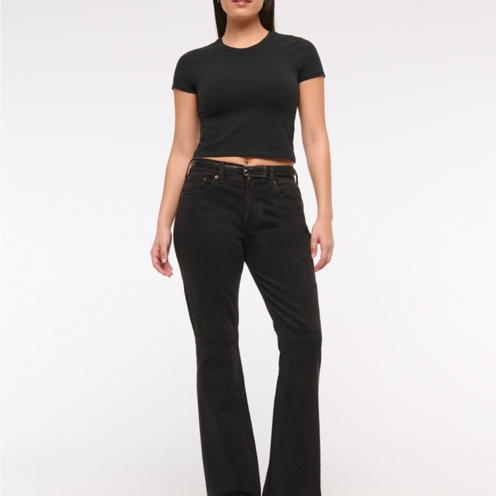 Abercrombie & Fitch Curve Love Jeans - Size 28 Long